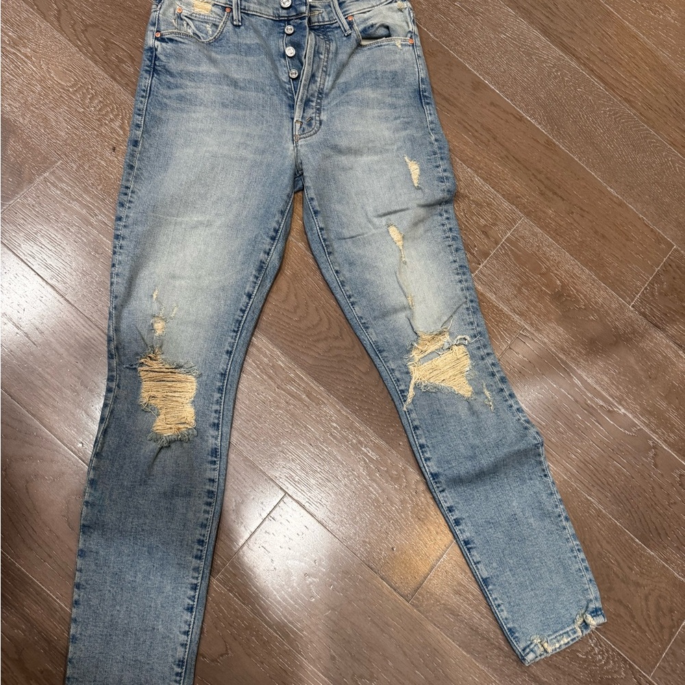Mother Denim Super Stunner ankle size 26